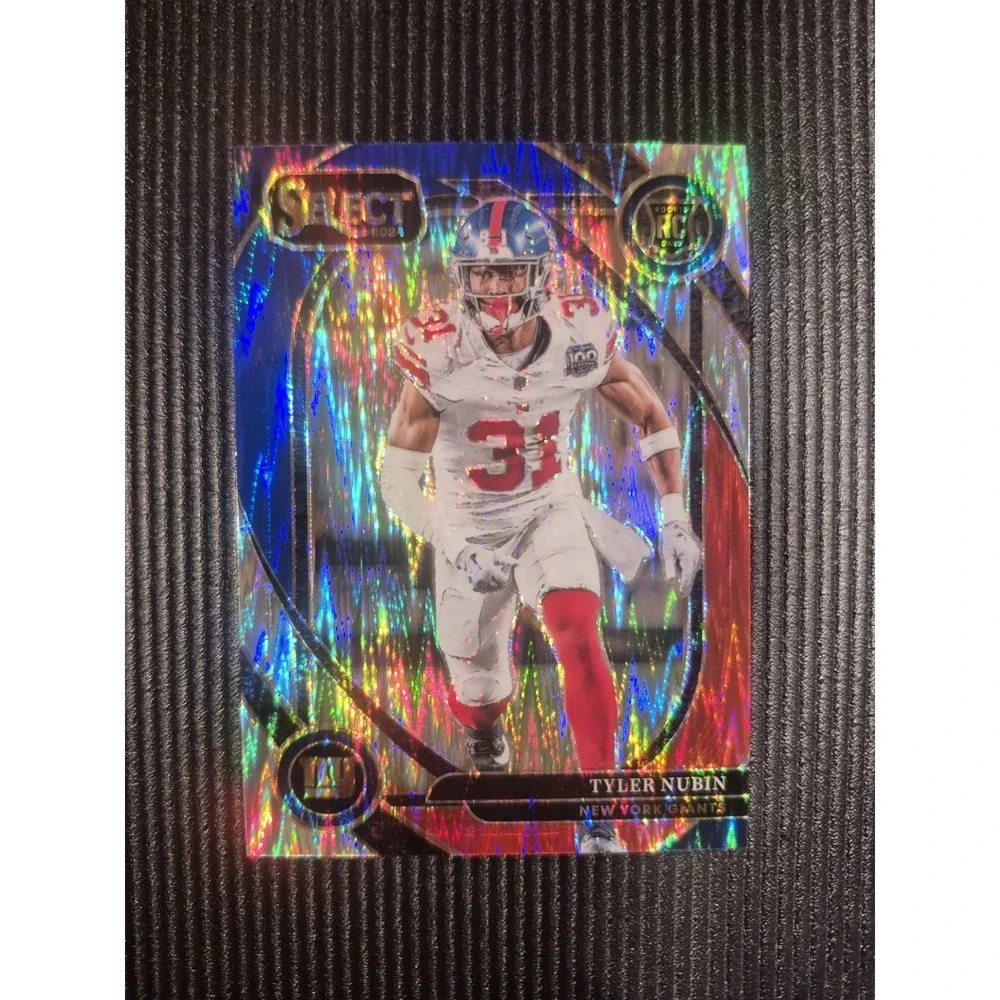 2024 Select Tyler Nubin #299 Club Level Purple Shock Prizm /360 (RC) NY Giants‎